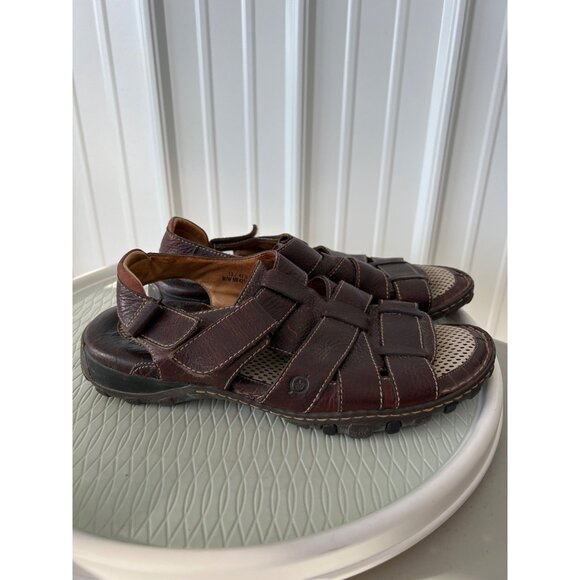 Born Fisherman Sandals Size 13 Leather Open Toe Outdoor Hiking Camping Active main image 10